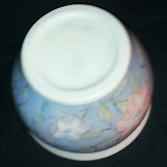 Vintage Large Oriental Porcelain Koi Fish Bowl Planter *Handmade *Handcrafted - Picture 6 of 6